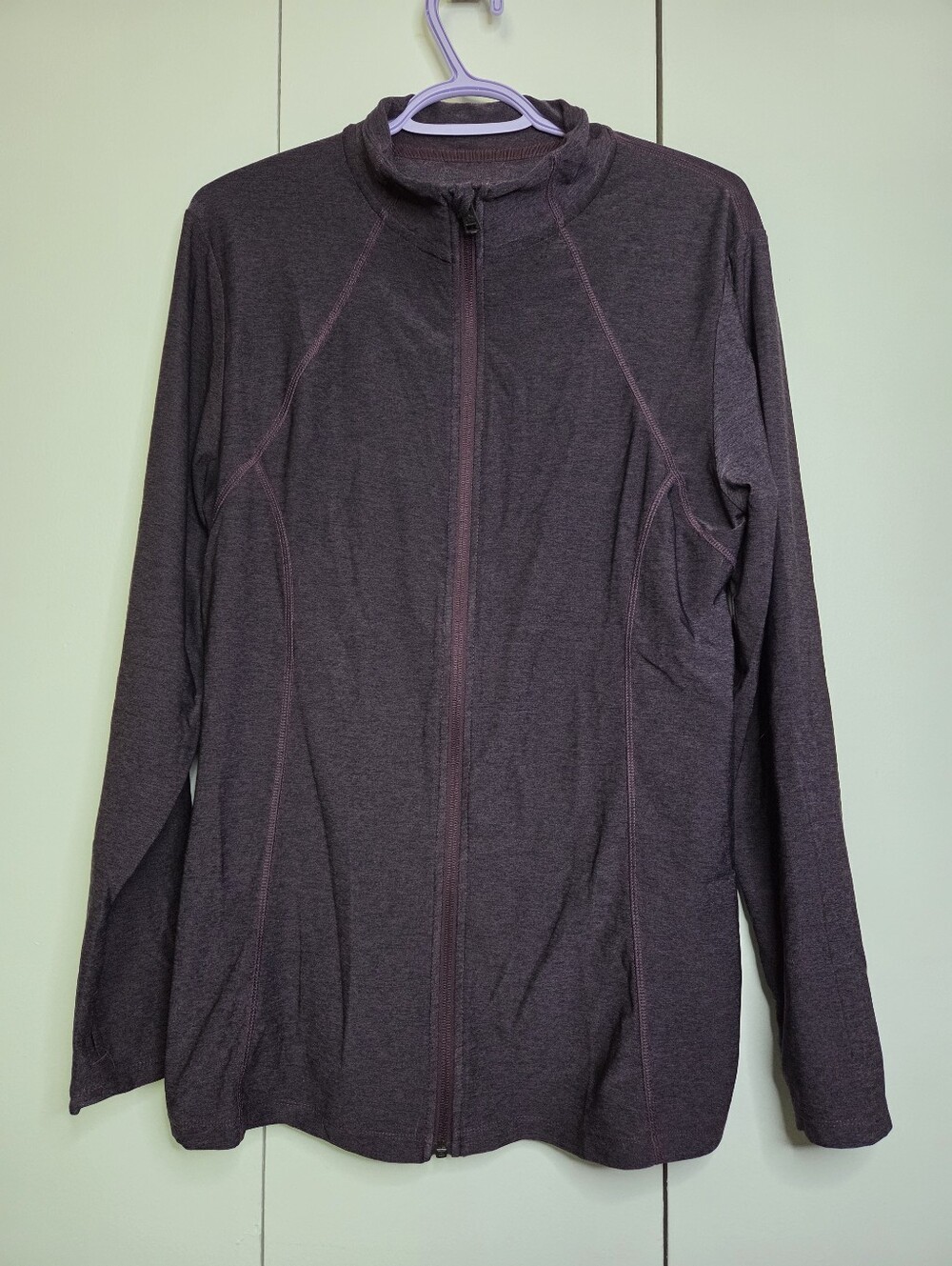 Tuff Athletics Women's XL Maroon Or Burgundy Sport Workout Utility Jacket